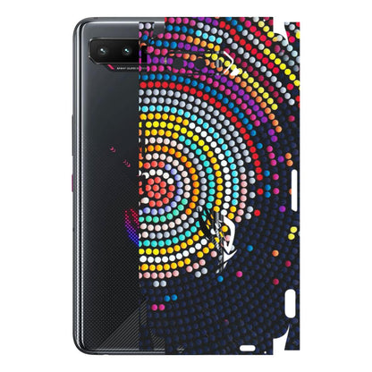 ASUS Phone Skins (All Models) - Rainbow Dot Mandala - Matte Finish (M-97) Asus ROG Phone 5