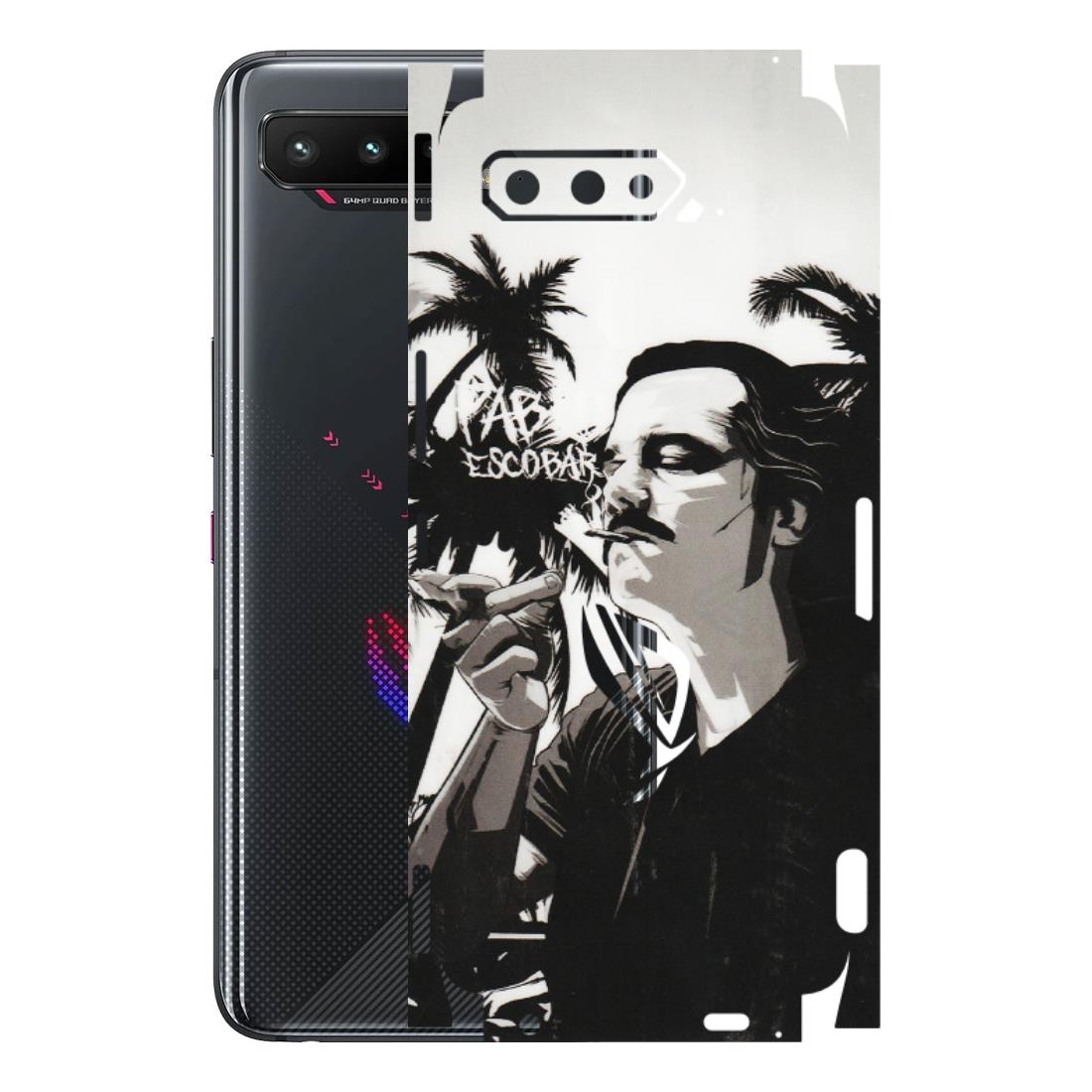 ASUS Phone Skins (All Models) - Pab Escobar - Transparent Finish (T-05) Asus ROG Phone 5