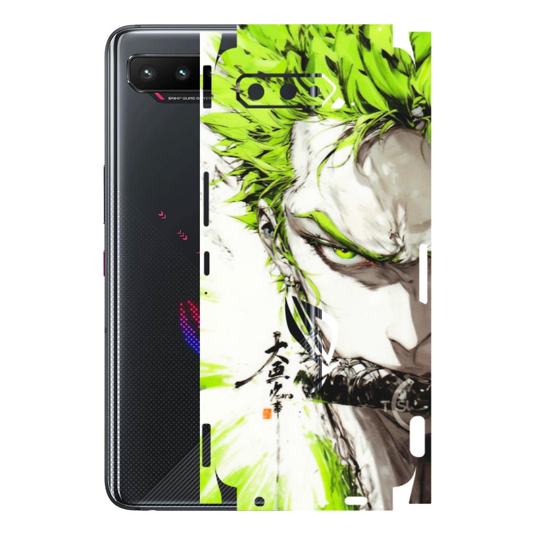 ASUS Phone Skins (All Models) - Roro Taku Anime - Transparent Finish (T-18) Asus ROG Phone 5