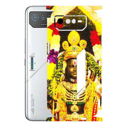 ASUS Phone Skins (All Models) - Ram Lalla Ayodhya - 3D Embossed Finish (L-103) Asus ROG Phone 6 (5G)