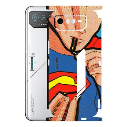 ASUS Phone Skins (All Models) - Superman Sutta - 3D Embossed Finish (L-130) Asus ROG Phone 6 (5G)