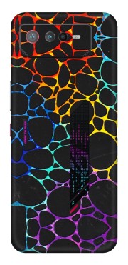 ASUS Phone Skins (All Models) - Abstract Art MultiColour - 3D Embossed Finish (L-133) Asus ROG Phone 6 (5G)