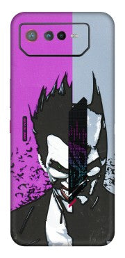 ASUS Phone Skins (All Models) - Batman & Joker - 3D Embossed Finish (L-143) Asus ROG Phone 6 (5G)