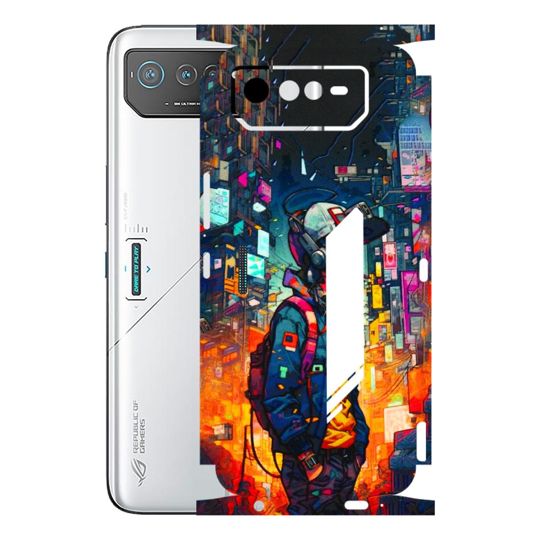 ASUS Phone Skins (All Models) - Street Anime Guy - 3D Embossed Finish (L-158) Asus ROG Phone 6 (5G)