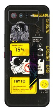 ASUS Phone Skins (All Models) - Black Cassini - 3D Embossed Finish (L-161) Asus ROG Phone 6 (5G)