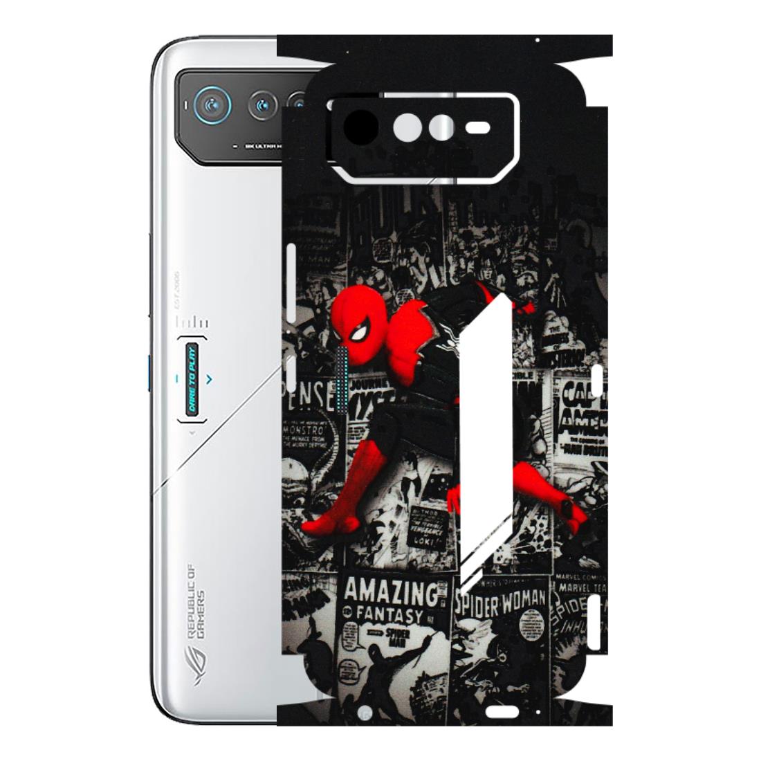 ASUS Phone Skins (All Models) - SpiderMan New - 3D Embossed Finish (L-162) Asus ROG Phone 6 (5G)