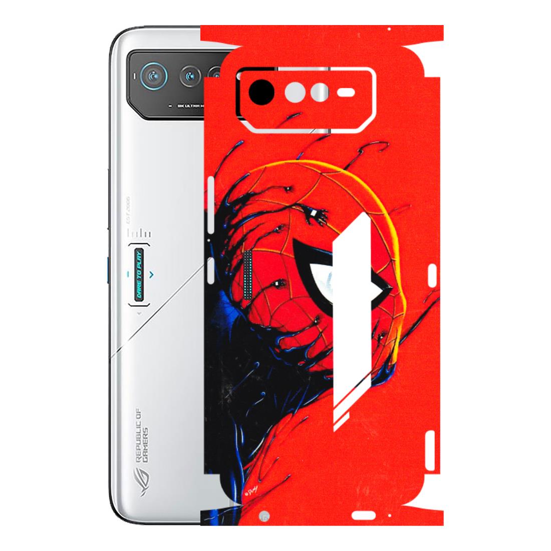 ASUS Phone Skins (All Models) - Spiderman Face Venom - 3D Embossed Finish (L-165) Asus ROG Phone 6 (5G)