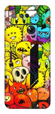 ASUS Phone Skins (All Models) - Angry Funkies - 3D Embossed Finish (L-169) Asus ROG Phone 6 (5G)