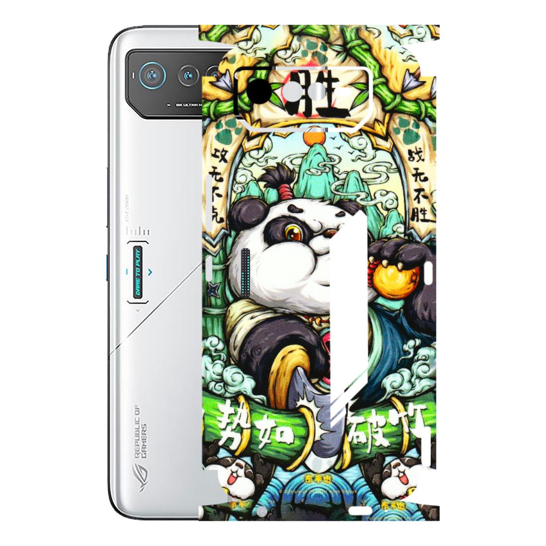 ASUS Phone Skins (All Models) - Royal Rich Panda - 3D Embossed Finish (L-170) Asus ROG Phone 6 (5G)
