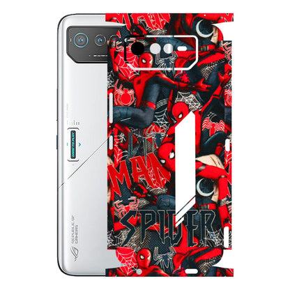 ASUS Phone Skins (All Models) - SpiderMan Cool - 3D Embossed Finish (L-188) Asus ROG Phone 6 (5G)