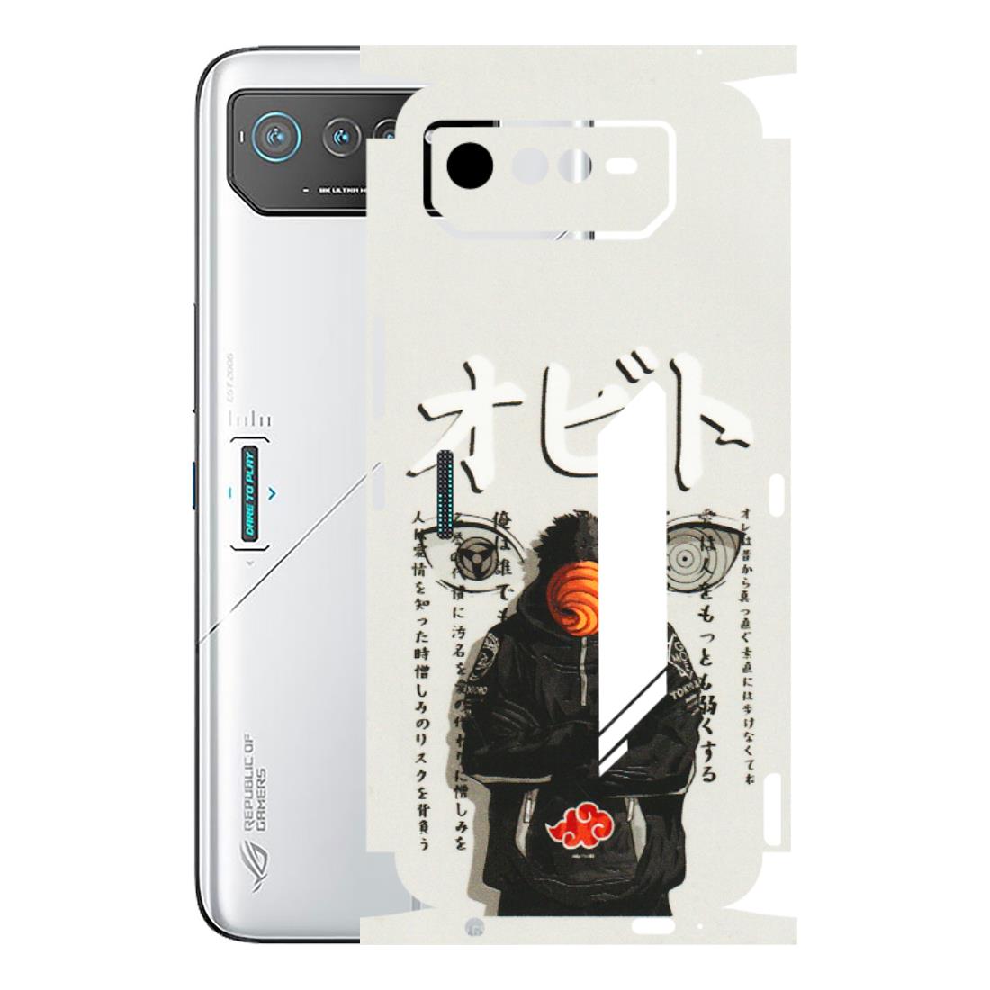 ASUS Phone Skins (All Models) - Obito Anime Eye - 3D Embossed Finish (L-19) Asus ROG Phone 6 (5G)