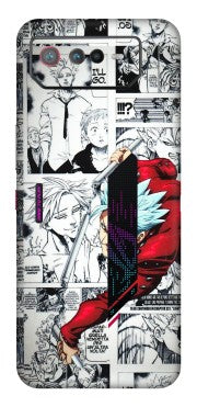 ASUS Phone Skins (All Models) - Anime Comic - 3D Embossed Finish (L-192) Asus ROG Phone 6 (5G)