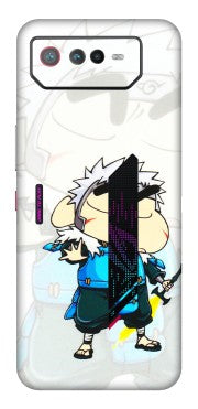 ASUS Phone Skins (All Models) - Angry Young Shinchan - 3D Embossed Finish (L-226) Asus ROG Phone 6 (5G)