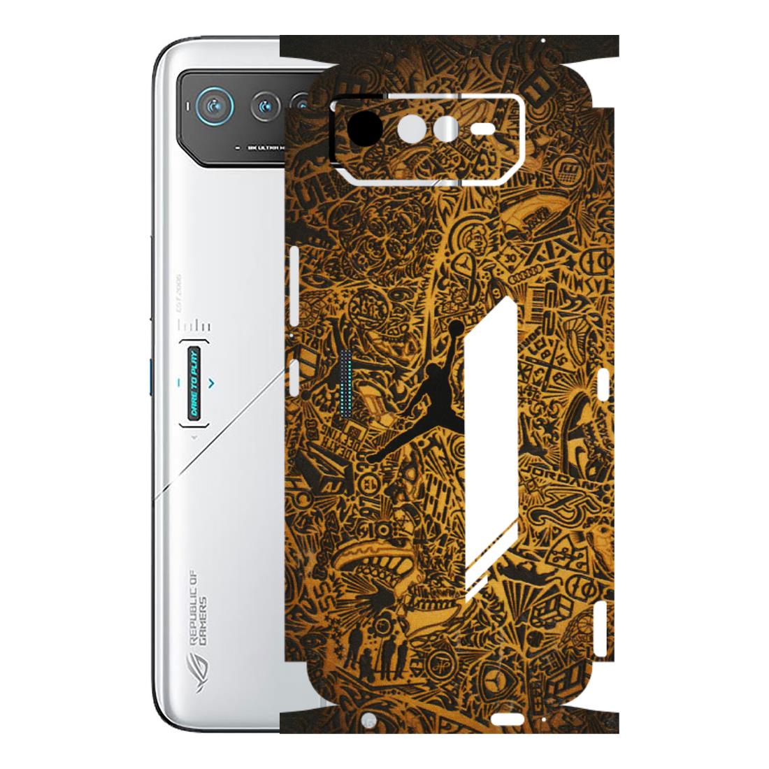 ASUS Phone Skins (All Models) - Premium Gold Basketball Player - 3D Embossed Finish (L-236) Asus ROG Phone 6 (5G)