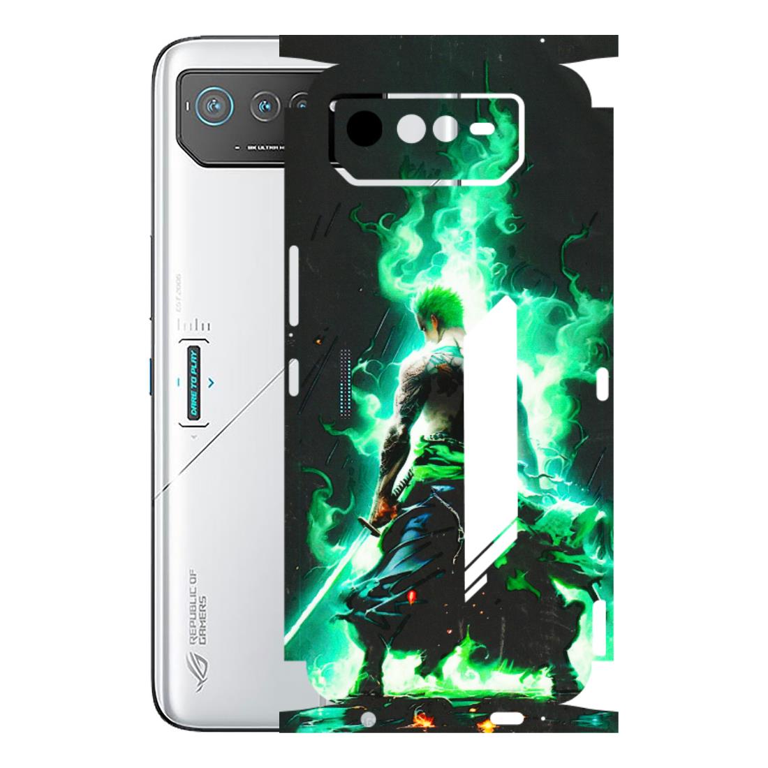 ASUS Phone Skins (All Models) - Zoro Sword - 3D Embossed Finish (L-241) Asus ROG Phone 6 (5G)