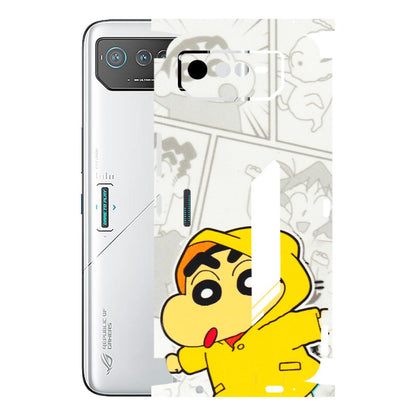ASUS Phone Skins (All Models) - Yellow Shinchan Comic - 3D Embossed Finish (L-246) Asus ROG Phone 6 (5G)