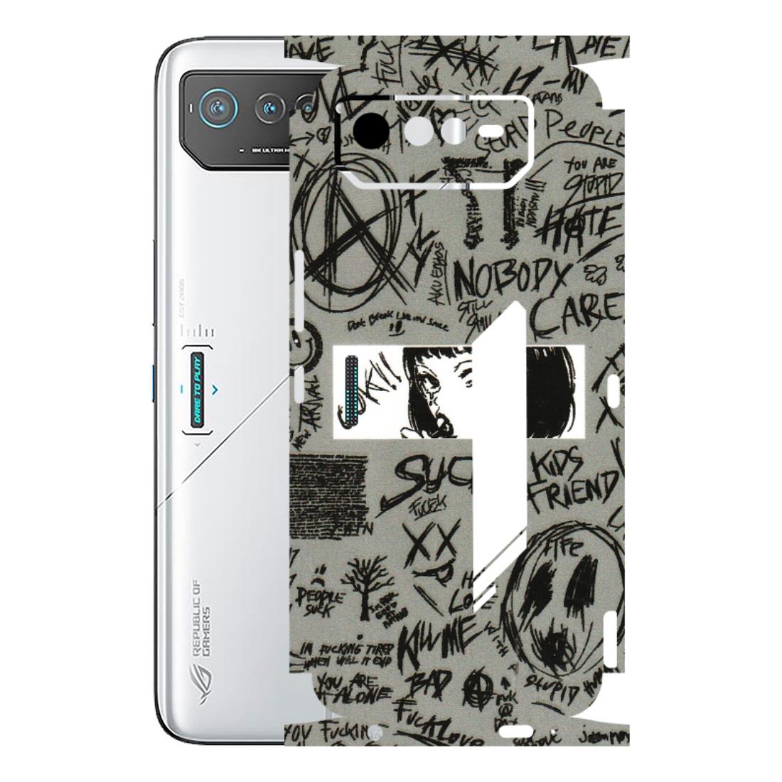ASUS Phone Skins (All Models) - Never Have Love Anime - 3D Embossed Finish (L-260) Asus ROG Phone 6 (5G)