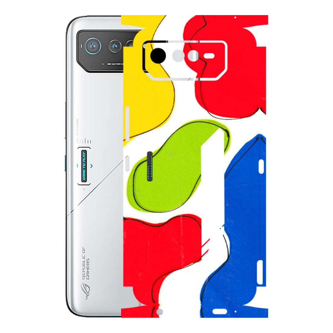 ASUS Phone Skins (All Models) - RGB Colour Paint - 3D Embossed Finish (L-284) Asus ROG Phone 6 (5G)