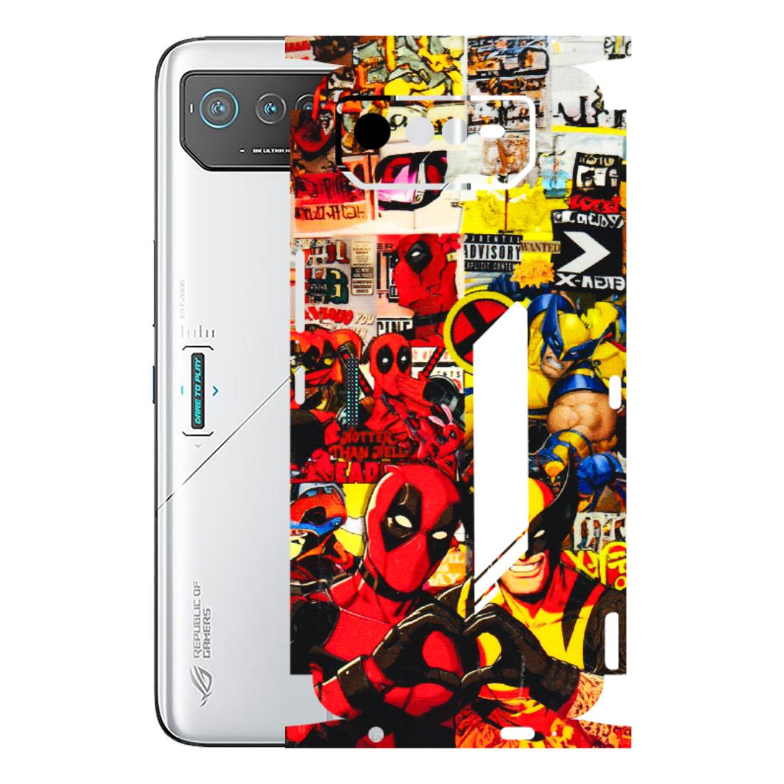 ASUS Phone Skins (All Models) - Spidy Wolverine - 3D Embossed Finish (L-310) Asus ROG Phone 6 (5G)