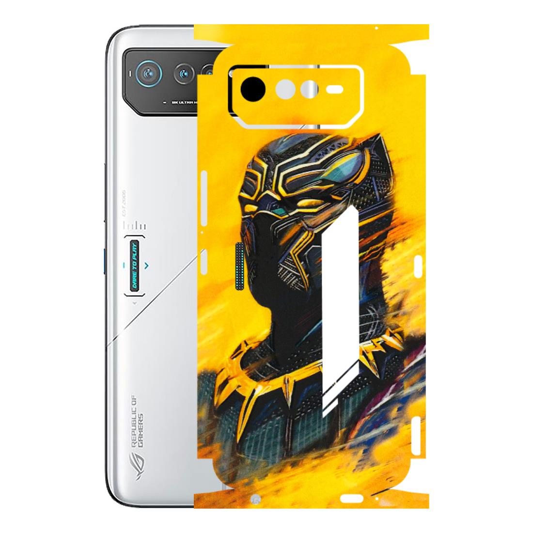 ASUS Phone Skins (All Models) - Yellow Panther - 3D Embossed Finish (L-54) Asus ROG Phone 6 (5G)