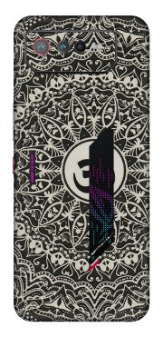 ASUS Phone Skins (All Models) - Aum Elegant Mandala - 3D Embossed Finish (L-62) Asus ROG Phone 6 (5G)