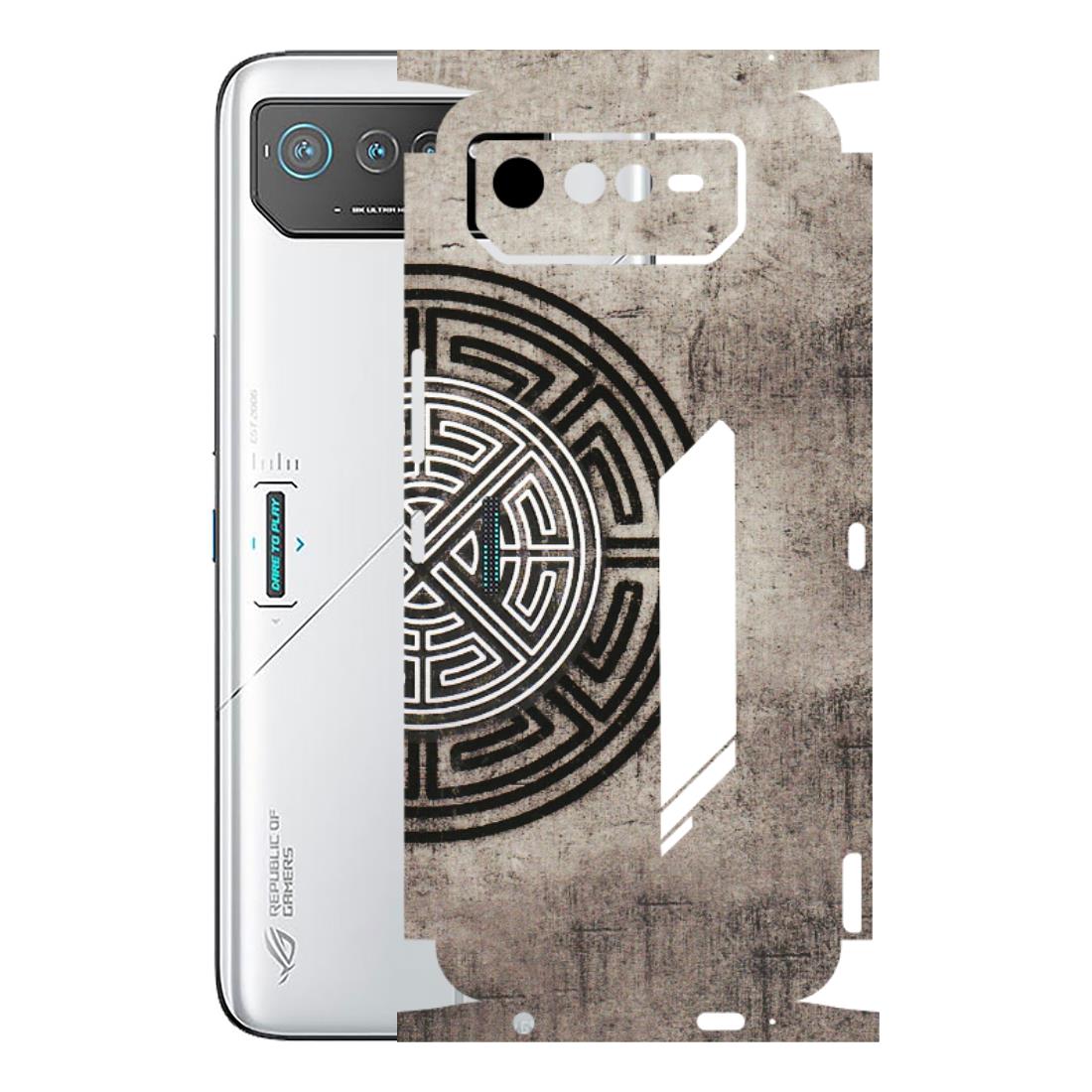 ASUS Phone Skins (All Models) - Mysterious Circular Design - 3D Embossed Finish (L-63) Asus ROG Phone 6 (5G)