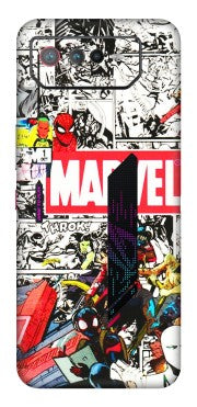 ASUS Phone Skins (All Models) - Marvel Colorful Comic - 3D Embossed Finish (L-64) Asus ROG Phone 6 (5G)