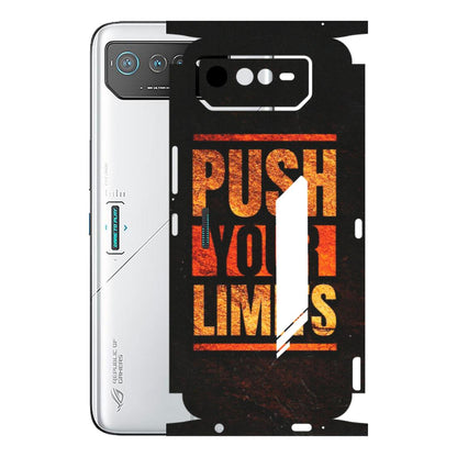 ASUS Phone Skins (All Models) - Push Your Limits - Matte Finish (M-118) Asus ROG Phone 6 (5G)