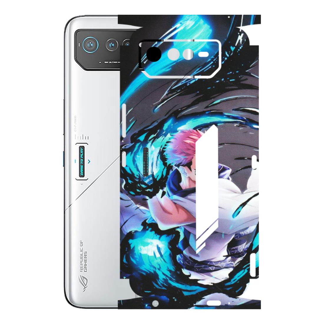 ASUS Phone Skins (All Models) - New Jujutsu Kaisen Grey Blue Anime - Matte Finish (M-127) Asus ROG Phone 6 (5G)