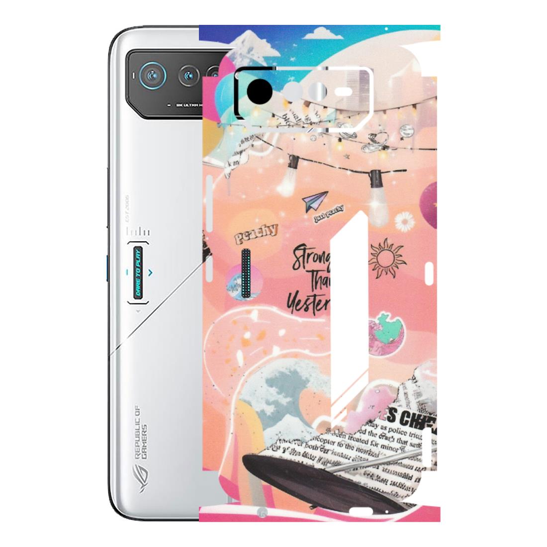 ASUS Phone Skins (All Models) - Stronger Then Yesterday - Matte Finish (M-128) Asus ROG Phone 6 (5G)