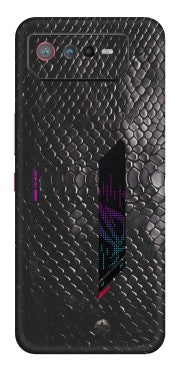 ASUS Phone Skins (All Models) - Black Snack Leather - Matte Finish (M-147) Asus ROG Phone 6 (5G)