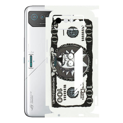 ASUS Phone Skins (All Models) - Rick And Morty Hundred Dollar Anime - Matte Finish (M-161) Asus ROG Phone 6 (5G)
