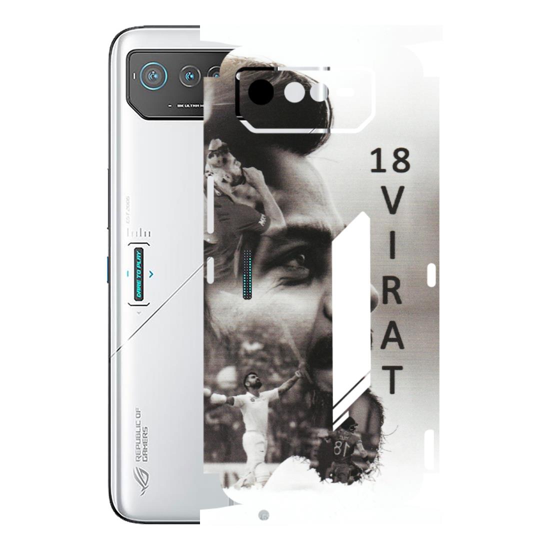 ASUS Phone Skins (All Models) - Virat Kohli Cricketer - Matte Finish (M-163) Asus ROG Phone 6 (5G)