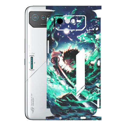 ASUS Phone Skins (All Models) - Sword Fighter Anime - Matte Finish (M-29) Asus ROG Phone 6 (5G)