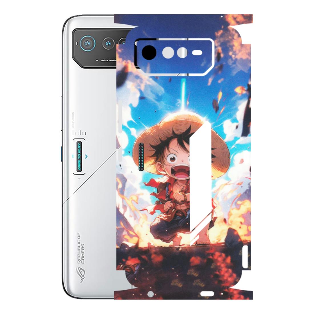 ASUS Phone Skins (All Models) - Toon One Piece Cute Character - Matte Finish (M-35) Asus ROG Phone 6 (5G)