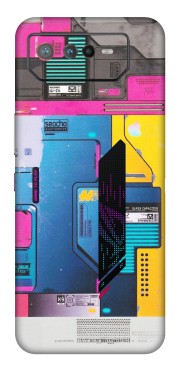 ASUS Phone Skins (All Models) - Colourfull Motherboard Internals - Matte Finish (M-55) Asus ROG Phone 6 (5G)