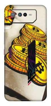 ASUS Phone Skins (All Models) - Billionaire Bitcoin Collection - Matte Finish (M-92) Asus ROG Phone 6 (5G)