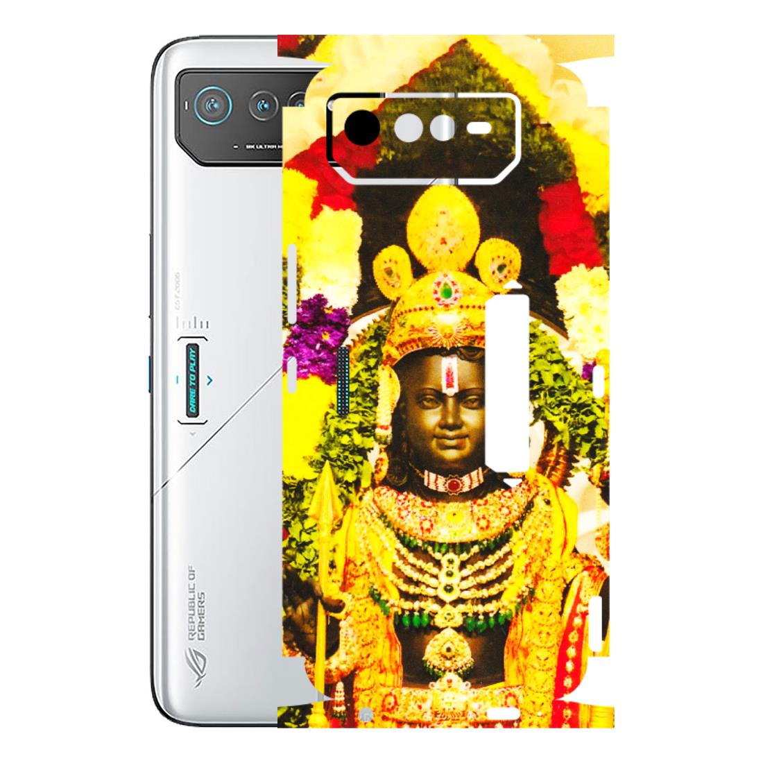 ASUS Phone Skins (All Models) - Ram Lalla Ayodhya - 3D Embossed Finish (L-103) Asus ROG Phone 6 PRO (5G)