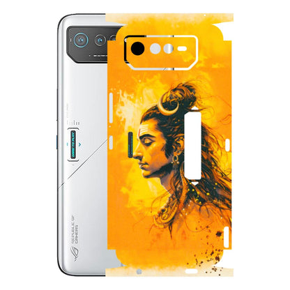 ASUS Phone Skins (All Models) - Shiv Shakti - 3D Embossed Finish (L-14) Asus ROG Phone 6 PRO (5G)