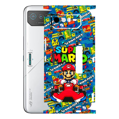 ASUS Phone Skins (All Models) - Super Mario Kart - 3D Embossed Finish (L-140) Asus ROG Phone 6 PRO (5G)
