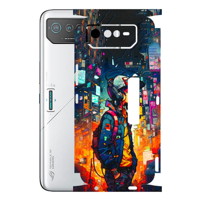 ASUS Phone Skins (All Models) - Street Anime Guy - 3D Embossed Finish (L-158) Asus ROG Phone 6 PRO (5G)