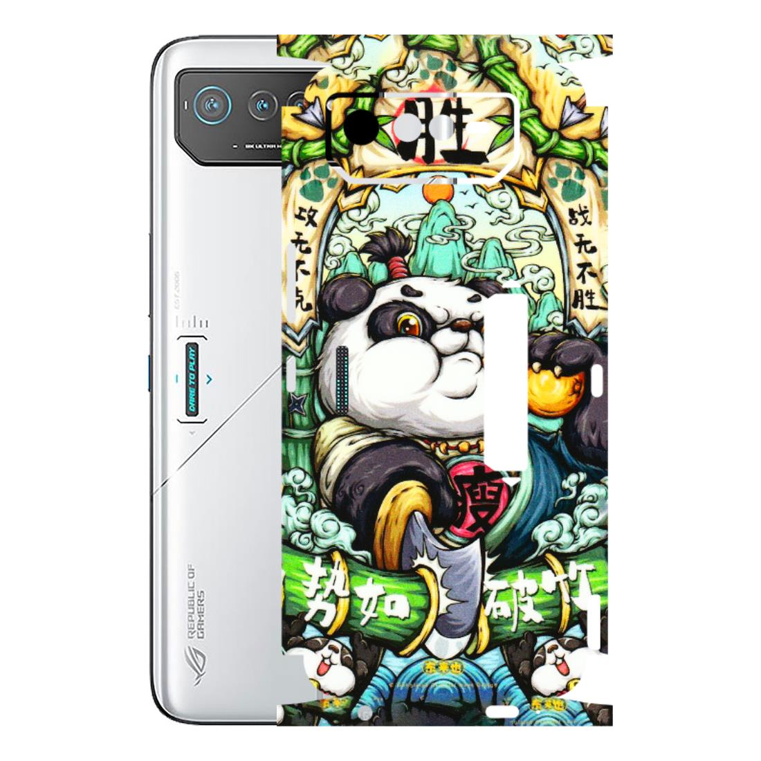 ASUS Phone Skins (All Models) - Royal Rich Panda - 3D Embossed Finish (L-170) Asus ROG Phone 6 PRO (5G)