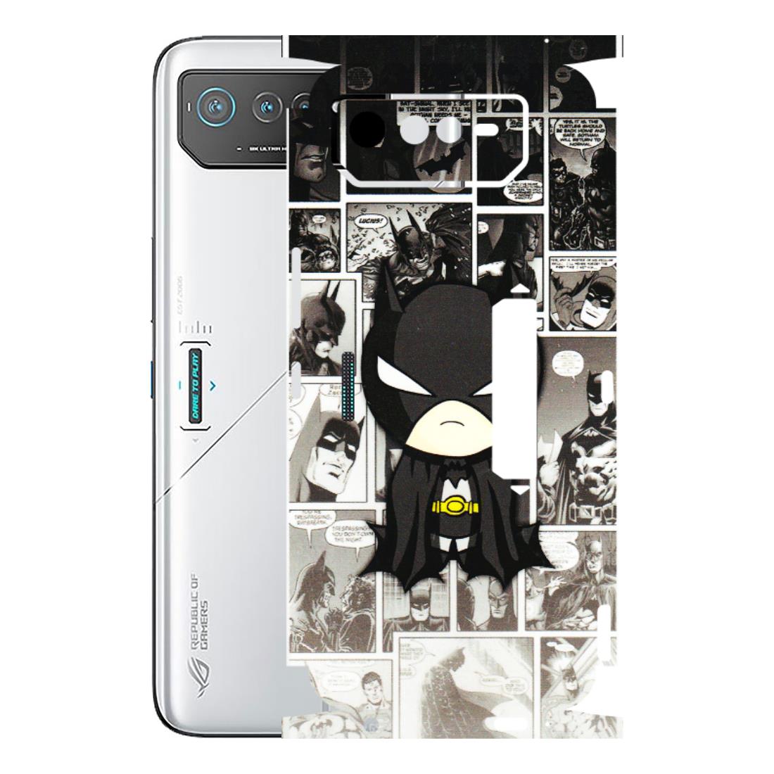ASUS Phone Skins (All Models) - Toon Batman - 3D Embossed Finish (L-182) Asus ROG Phone 6 PRO (5G)