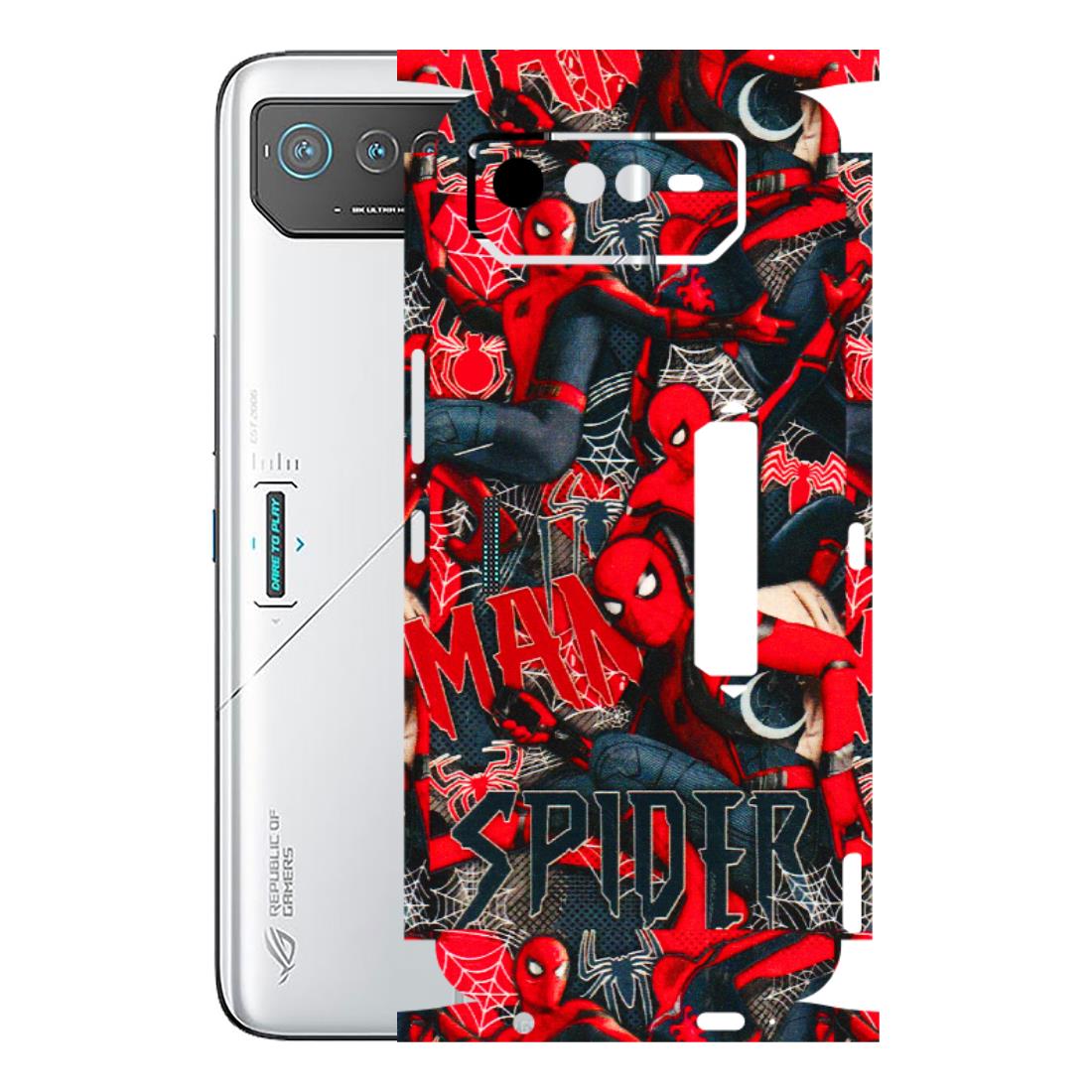 ASUS Phone Skins (All Models) - SpiderMan Cool - 3D Embossed Finish (L-188) Asus ROG Phone 6 PRO (5G)