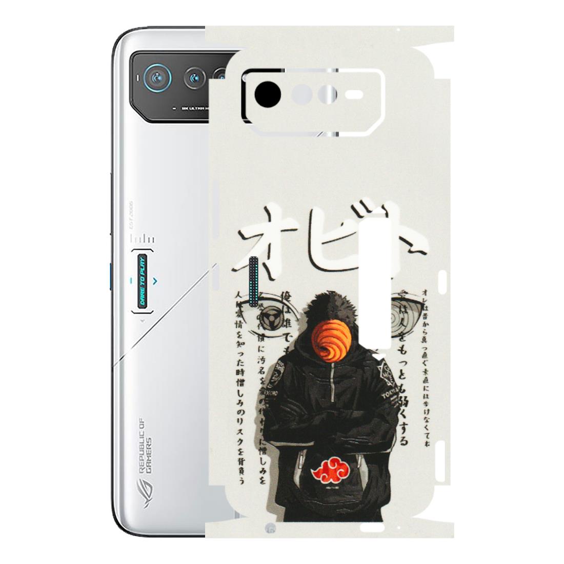 ASUS Phone Skins (All Models) - Obito Anime Eye - 3D Embossed Finish (L-19) Asus ROG Phone 6 PRO (5G)