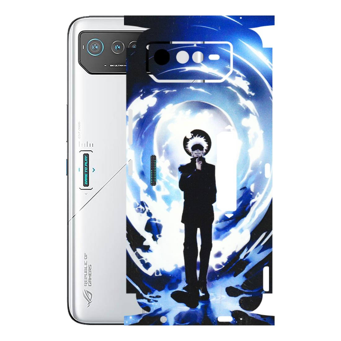 ASUS Phone Skins (All Models) - Satoru Gojo Dark Blue - 3D Embossed Finish (L-235) Asus ROG Phone 6 PRO (5G)
