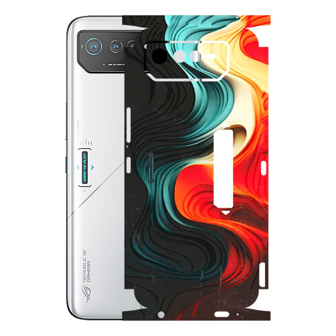ASUS Phone Skins (All Models) - The Silky Swirl - 3D Embossed Finish (L-240) Asus ROG Phone 6 PRO (5G)