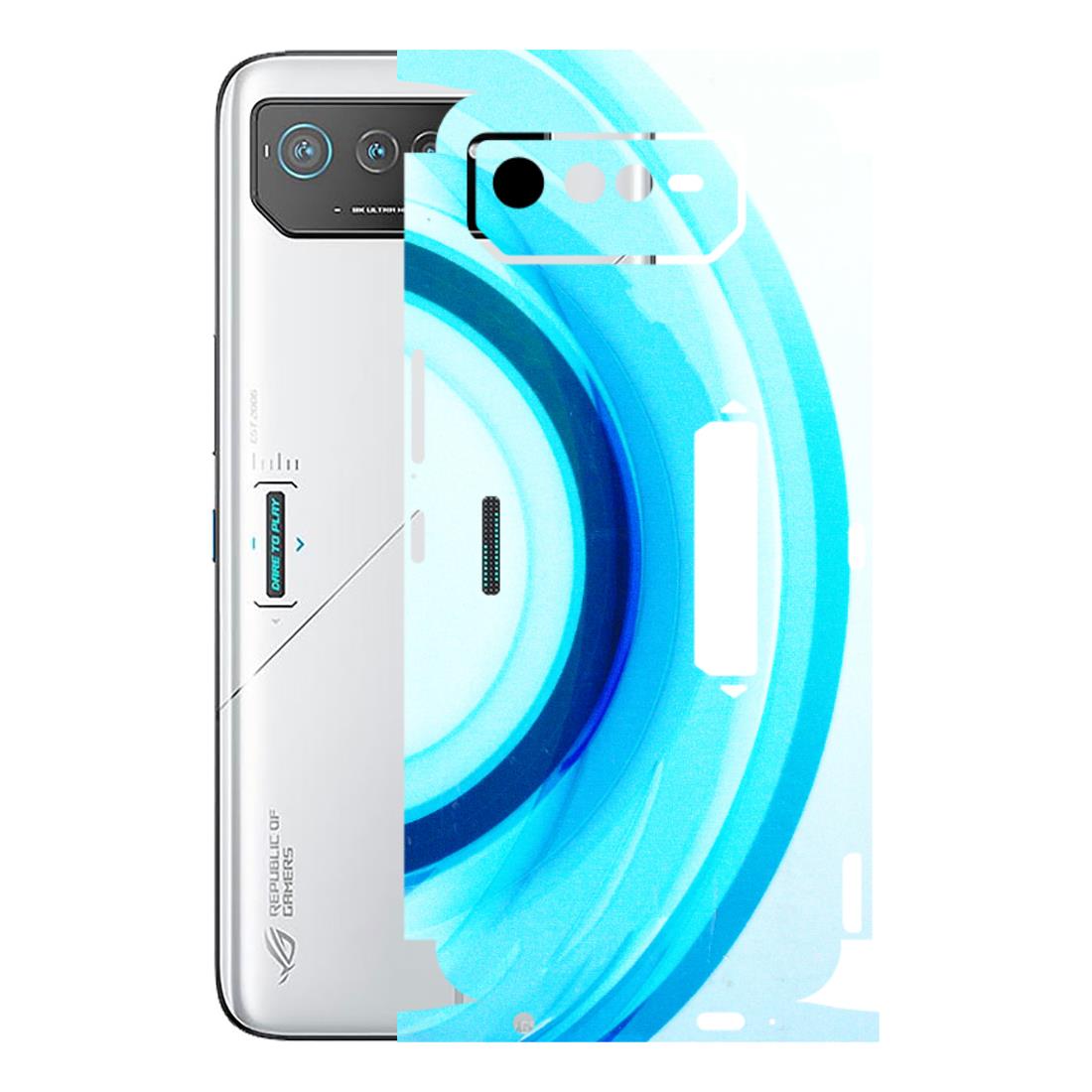 ASUS Phone Skins (All Models) - The Blue Curve - 3D Embossed Finish (L-244) Asus ROG Phone 6 PRO (5G)