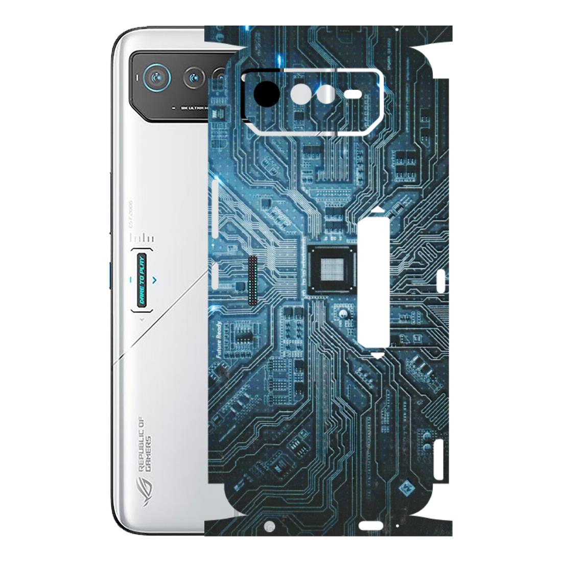 ASUS Phone Skins (All Models) - Original Circuit - 3D Embossed Finish (L-267) Asus ROG Phone 6 PRO (5G)