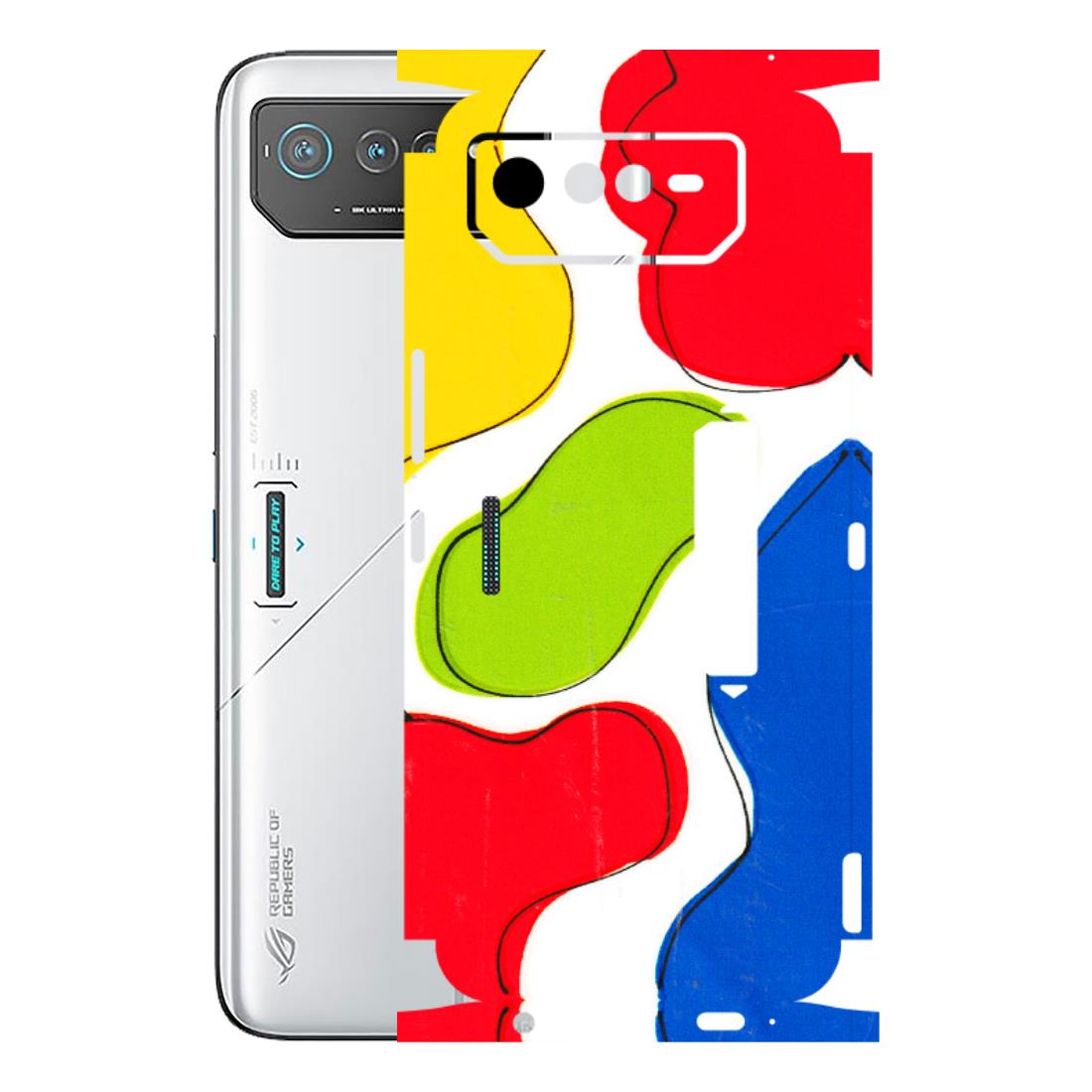 ASUS Phone Skins (All Models) - RGB Colour Paint - 3D Embossed Finish (L-284) Asus ROG Phone 6 PRO (5G)